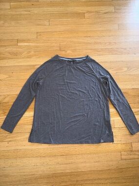 Free Fly Apparel Women's Buttery Soft Long Sleeve Tee with Split Hem